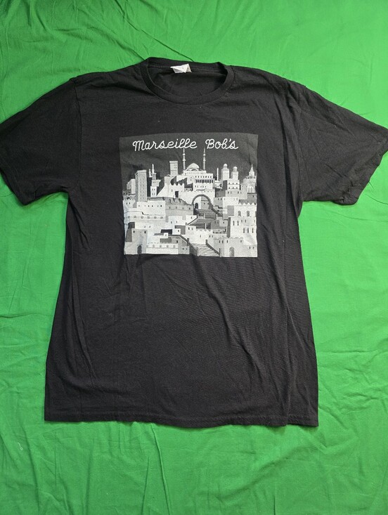 Port and Company Other - Wes Anderson THE PHOENICIAN SCHEME Promo T-Shirt Marseille Bob's Rare Size M